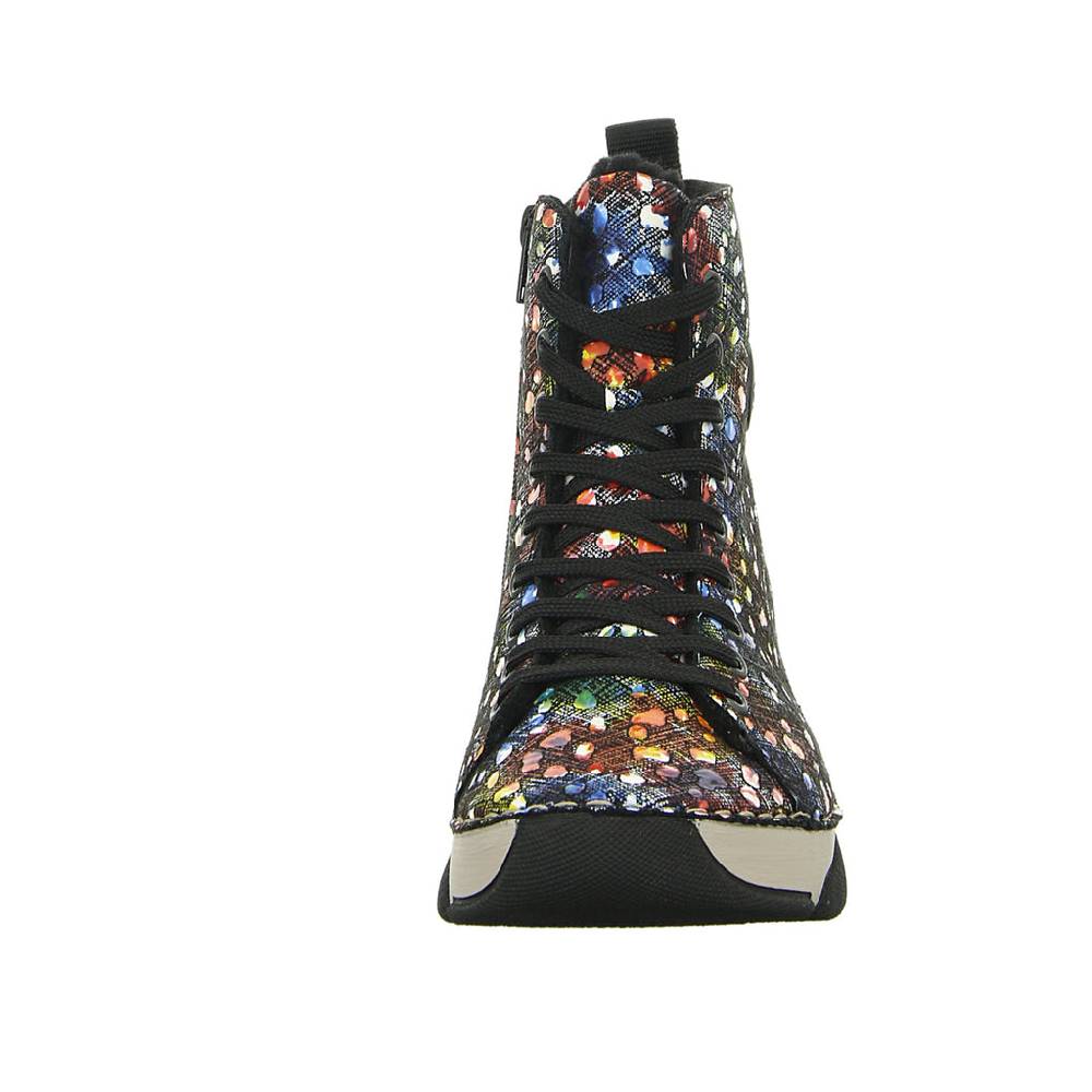 Rieker Schnürstiefelette Warmfutter bis 35mm Absatz (casual) Verkauf