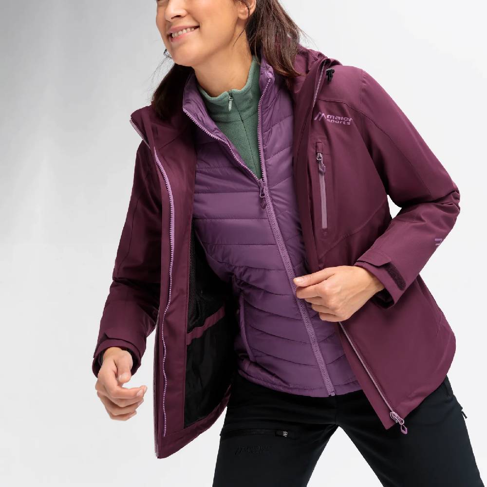 Maier Sports Lisbon 3in1 3-in-1 Jacke 50% Rabatt mit kostenlosem Versand