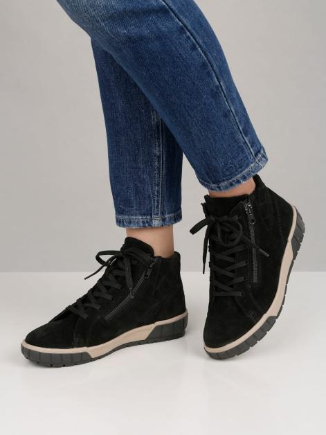 Naturläufer Schnürstiefelette mit weich gepolstertem Schaftrand Artikelnummer: 1906256.00001 Black Friday