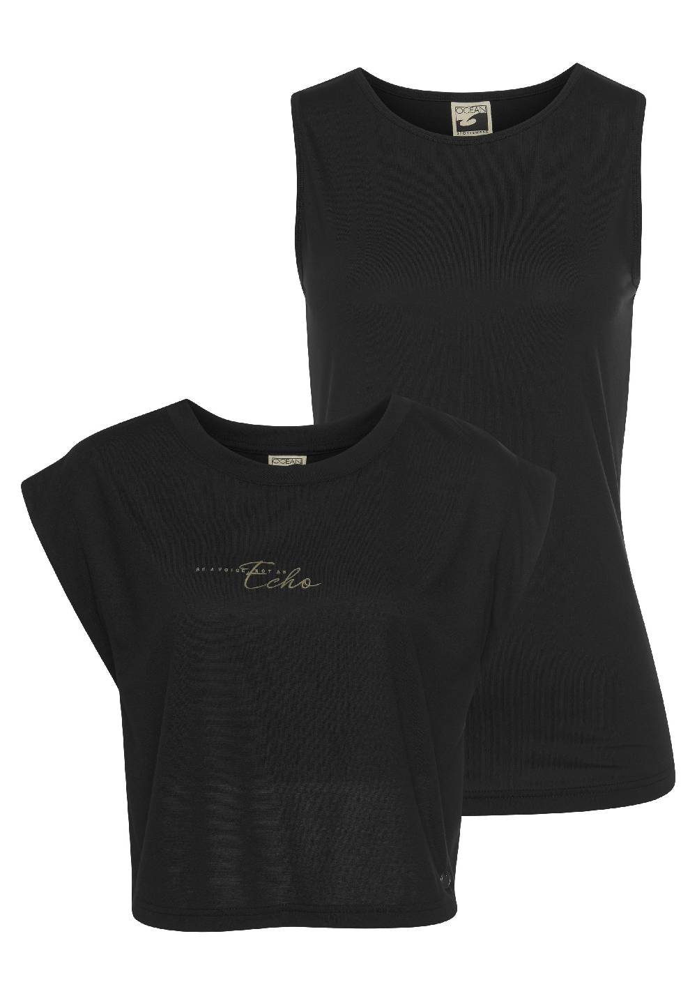 Nuuna Ocean Sportswear Soulwear - 2-tlg. Yoga Shirt & Top Yoga & Relax Shirt