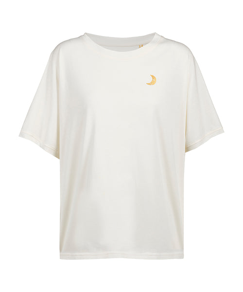Ognx Yoga Boxy T-Shirt Moonlight Bio Baumwolle Tencel™ Sora - weiß Neuheiten