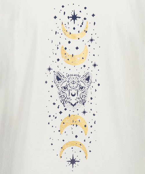 Ognx Yoga Boxy T-Shirt Moonlight Bio Baumwolle Tencel™ Sora - weiß Neuheiten