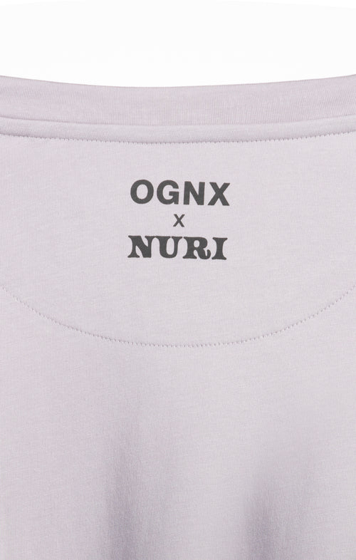 Ognx Yoga Boxy T-Shirt You Are The Magic by Nuri Rodríguez Bio Baumwolle Tencel™ Sora - lila Zeitbegrenzte Promotion