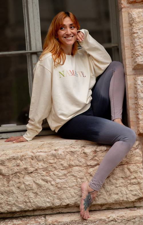 Ognx Yoga Soft Leggings Ombré Bio Baumwolle Luna - grau Bis zu 50% Rabatt