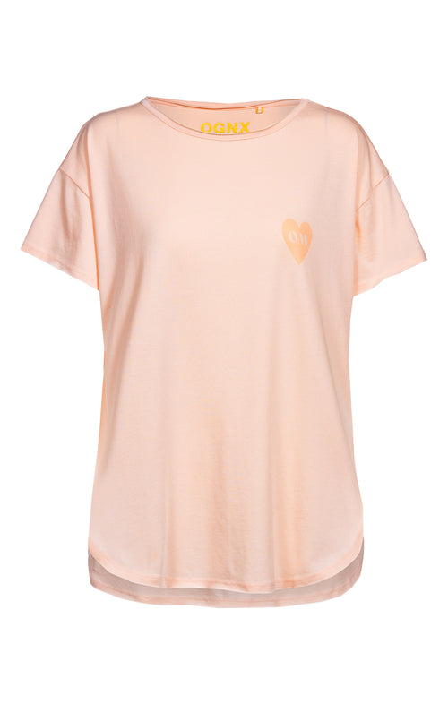 Ognx Yoga Loose T-Shirt Buddha OM Bio Baumwolle Tencel™ Sue - rosa Bis zu 60% Rabatt