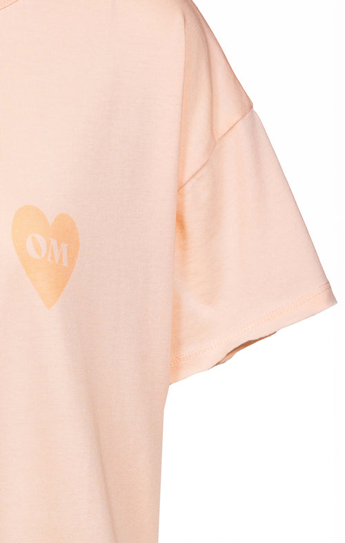 Ognx Yoga Loose T-Shirt Buddha OM Bio Baumwolle Tencel™ Sue - rosa Bis zu 60% Rabatt