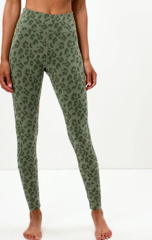 Ognx Sommer Leggings Leo Tencel™ Bio Baumwolle - grün
