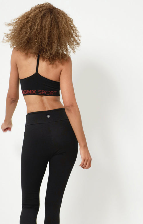 Ognx Basic Leggings 2.0 Bio Baumwolle - schwarz Sonderangebot der Fabrik