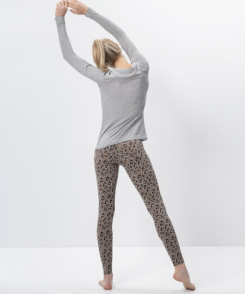 Ognx Leggings Leo Bio Baumwolle - braun Super Rabatt