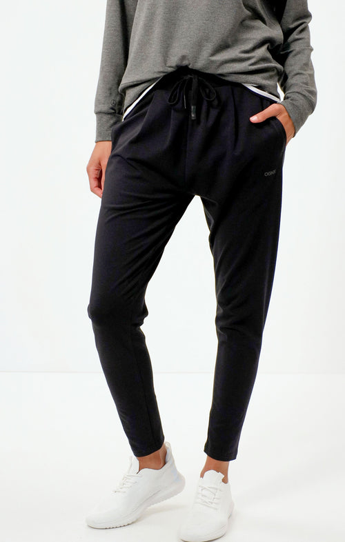 Ognx Harem Pants Bio Baumwolle - schwarz