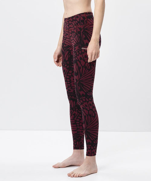 Ognx Leggings Butterfly Bio Baumwolle - rot Fabrikladen