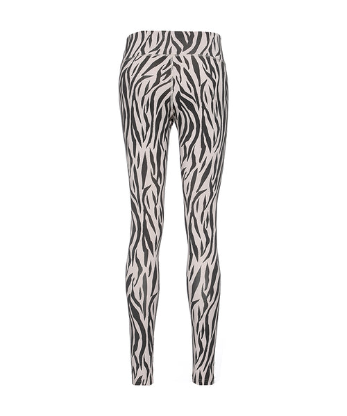 Ognx Leggings Zebra Tencel™ Bio Baumwolle - weiss Speichern exportieren