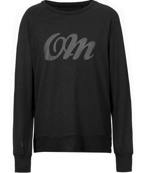 Ognx Lounge Sweater OM Tencel™ - schwarz Im Verkauf