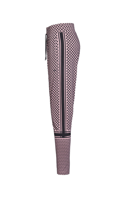 Ognx Harem Pants Keffiah Bio Baumwolle - rosa Rabatte dieses Monats