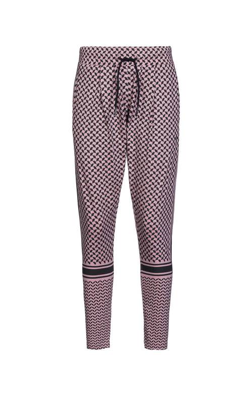 Ognx Harem Pants Keffiah Bio Baumwolle - rosa Rabatte dieses Monats