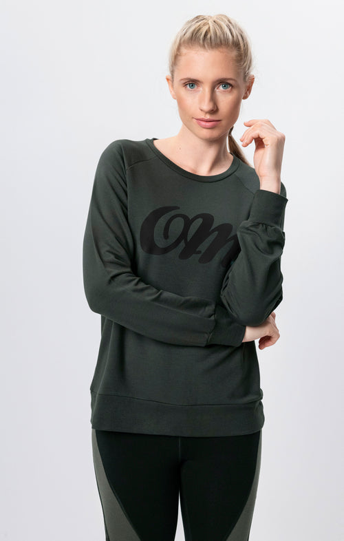 Ognx Lounge Sweater OM Tencel™ - grün