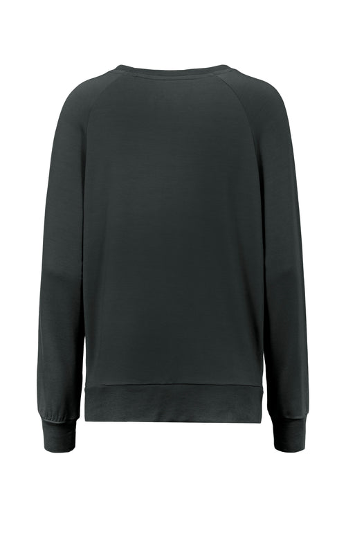 Ognx Lounge Sweater OM Tencel™ - grün Verkauf