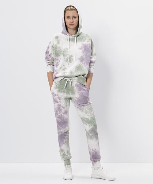 Ognx Jog Pants Batik Bio Baumwolle - weiss