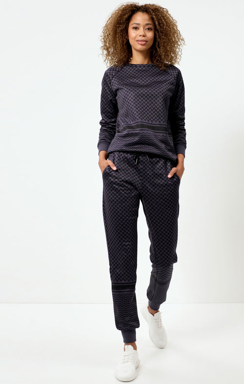 Ognx Jog Pants Keffiah (Slim Fit) - blau