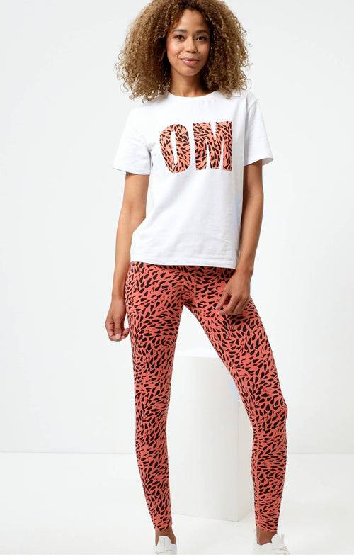 Ognx Loose T-Shirt OM Bio Baumwolle - orange Blitzverkäufe