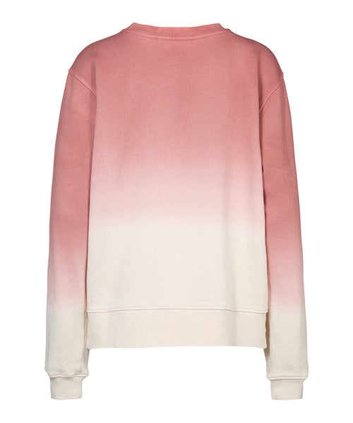 Ognx Sweatshirt Dip Dye Bio Baumwolle - rot Kostenloser Versand