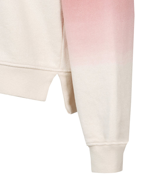 Ognx Sweatshirt Dip Dye Bio Baumwolle - rot Kostenloser Versand