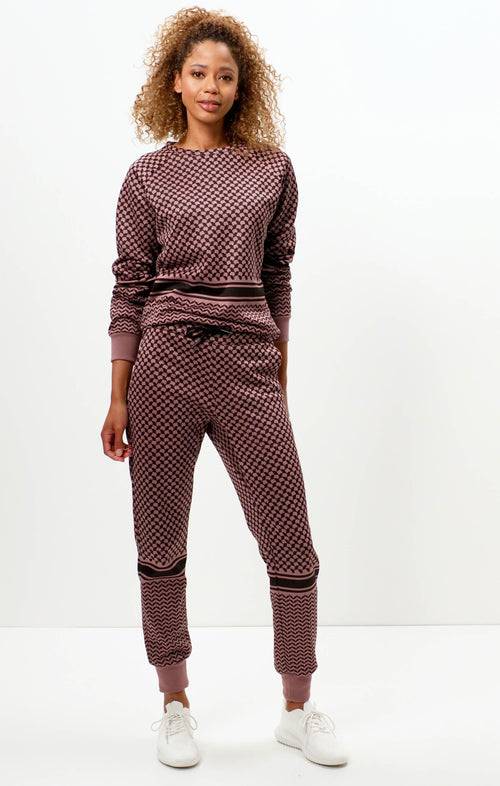 Ognx Sweatshirt Keffiah (Slim Fit) - rosa Fabrikpreis