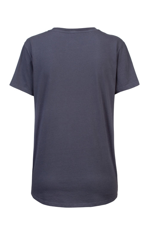 Ognx Vintage Cotton Loose T-Shirt OK Bio Baumwolle - grau Rabatt