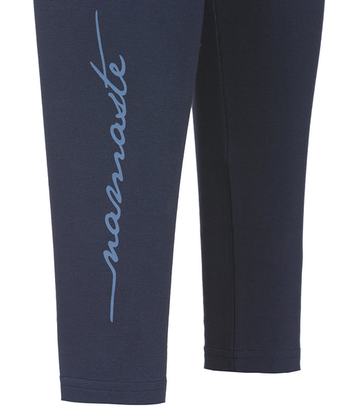 Ognx Basic Leggings Namaste Bio Baumwolle - blau Versandkostenfrei