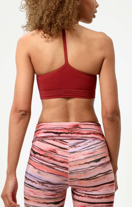 Ognx Sport Bra Crossback - Mittlerer Halt - rot Preisnachlass