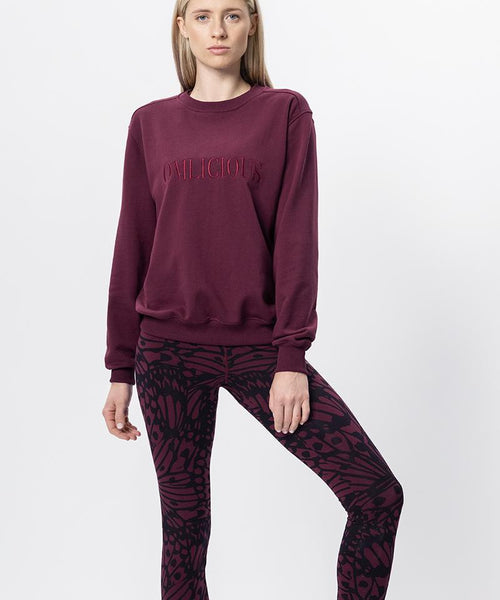 Ognx Sweater Omlicious Bio Baumwolle - rot Saisonschlussverkauf