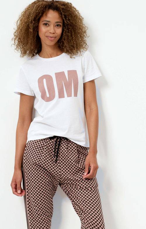 Ognx Loose T-Shirt OM Bio Baumwolle - rosa