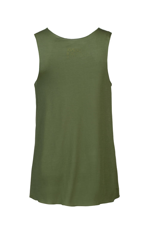 Ognx Loose Tank Lotus Tencel™ - grün Heißer Verkauf