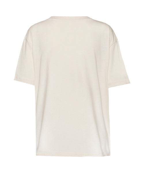 Ognx Loose T-Shirt Namaste Bio Baumwolle - schwarz Große Rabatte