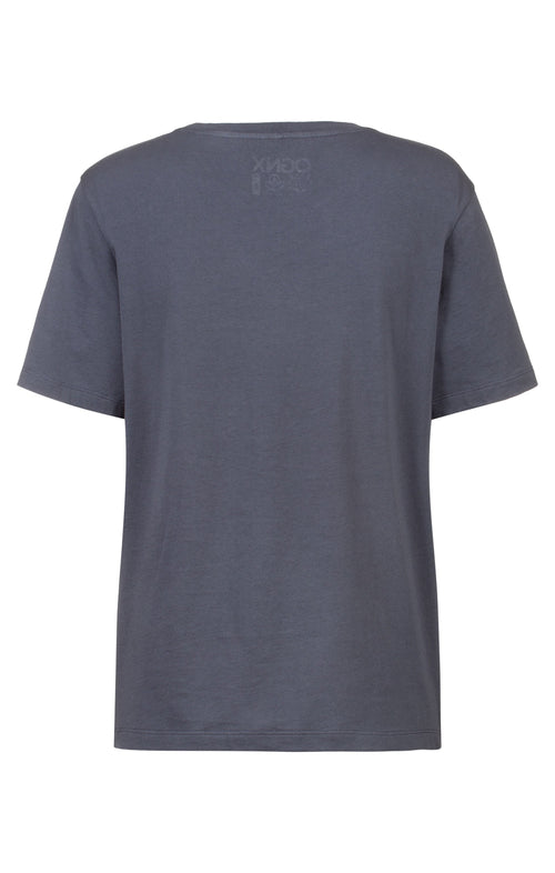 Ognx Loose T-Shirt Egalite Bio Baumwolle - grau Kauf eins, bekomm eins gratis