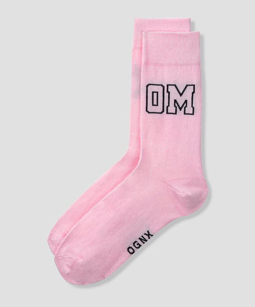 Ognx Yoga Socken OM Bio Baumwolle - rosa