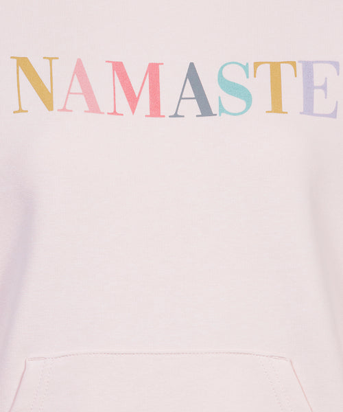 Ognx Yoga Hoodie Namaste Bio Baumwolle - rosa Sonderangebote