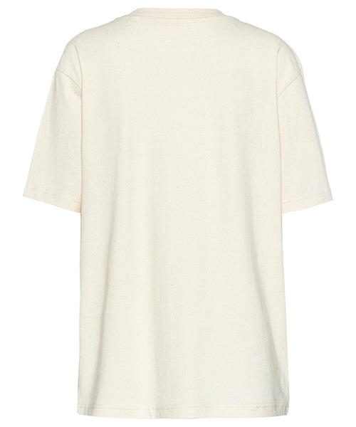 Ognx Loose T-Shirt Namaste Bio Baumwolle - weiss Super Sparpreis