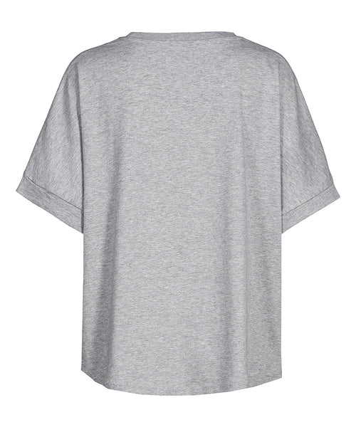 Ognx Boxy T-Shirt Shanti Bio Baumwolle - grau melange Wochenangebot