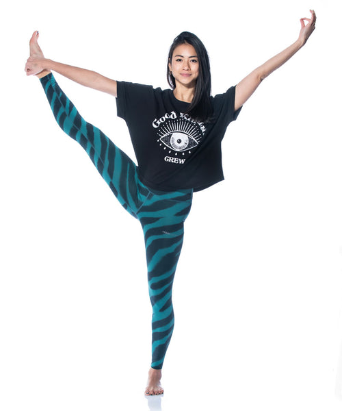 Ognx Boxy T-Shirt Good Karma Crew by LYLA Soul Yoga - schwarz JETZT KAUFEN
