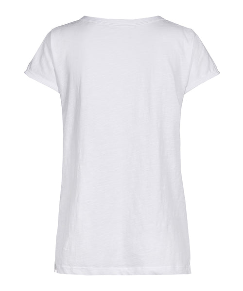 Ognx Sommer T-Shirt Namaste Bio Baumwolle - weiß Letzte 2 Tage