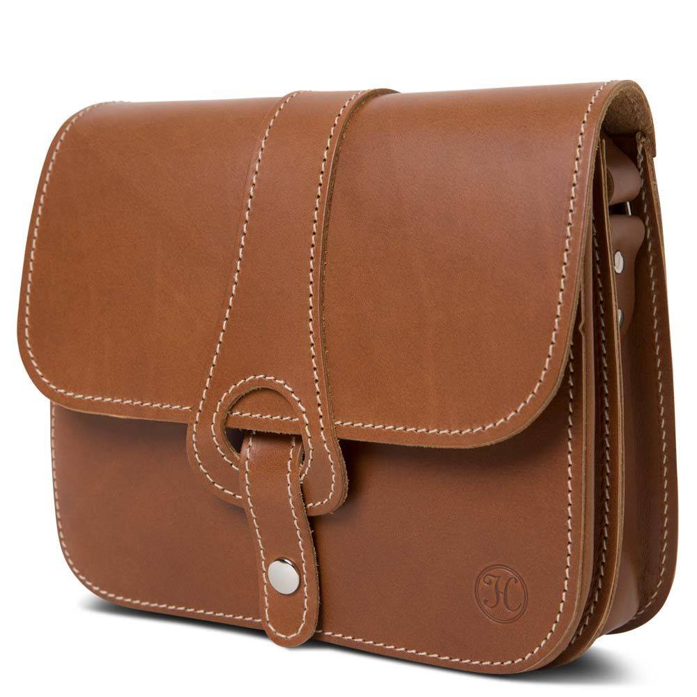 Original Haferl Schultertasche Mia | caramel Super Rabatt