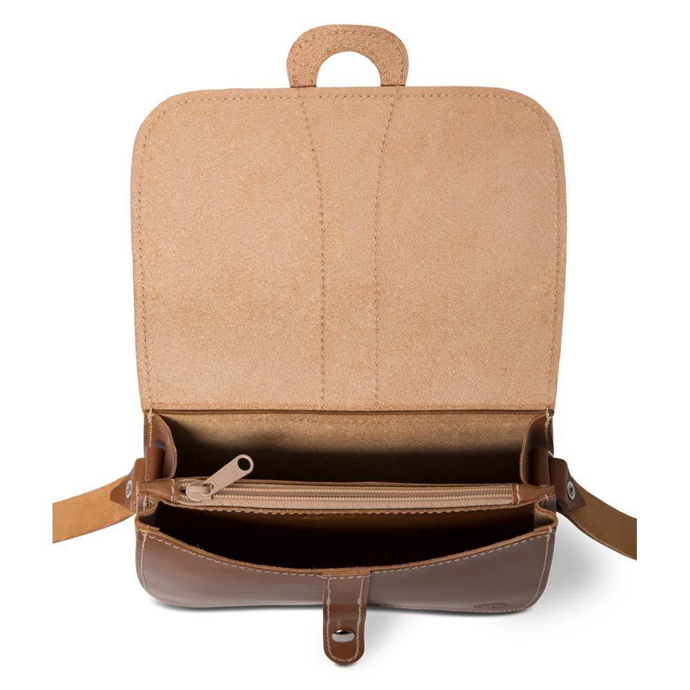 Original Haferl Schultertasche Mia | caramel Super Rabatt
