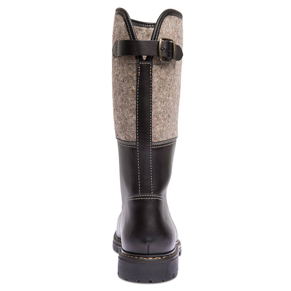 Original Haferl Salober | schwarz graumeliert Online Shopping