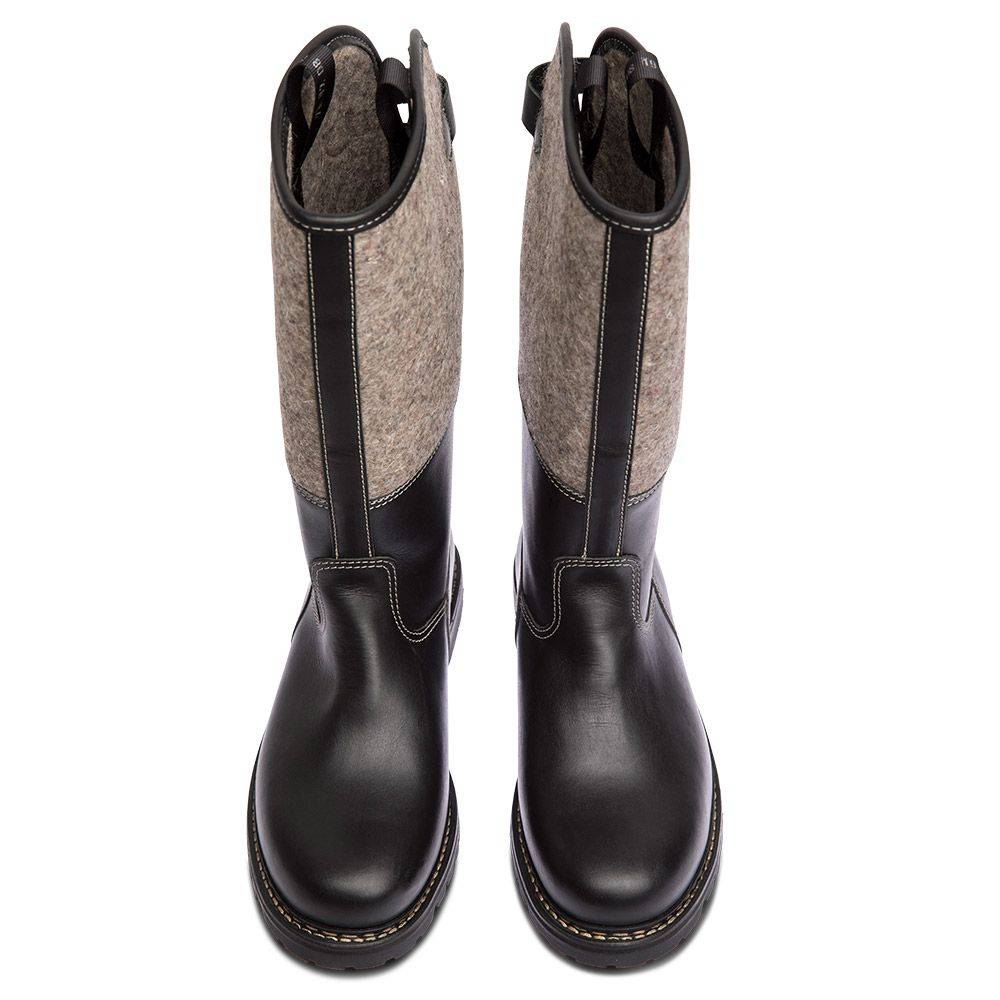 Original Haferl Salober | schwarz graumeliert Online Shopping