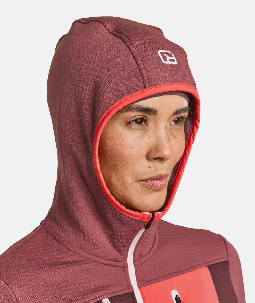 Ortovox FLEECE GRID HOODY Kostenloser Versand international