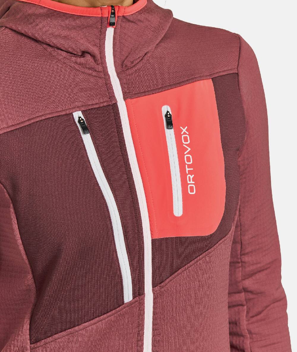Ortovox FLEECE GRID HOODY Kostenloser Versand international