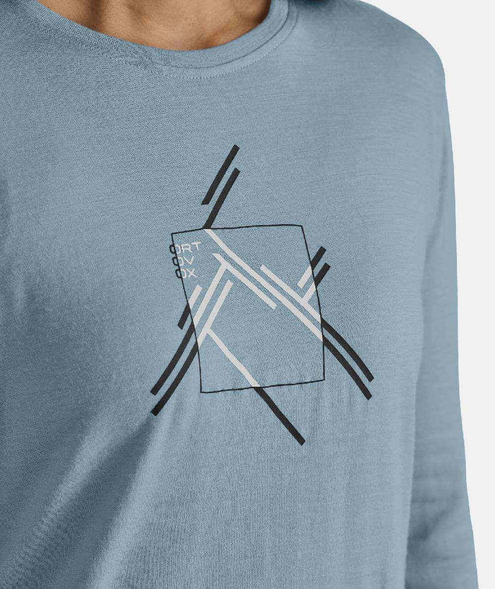 Ortovox 185 MERINO MTN CUTOUT LS Speichern exportieren