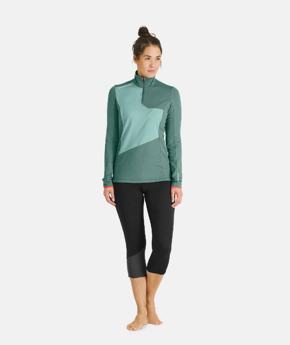 Ortovox FLEECE LIGHT ZIP NECK Im Verkauf