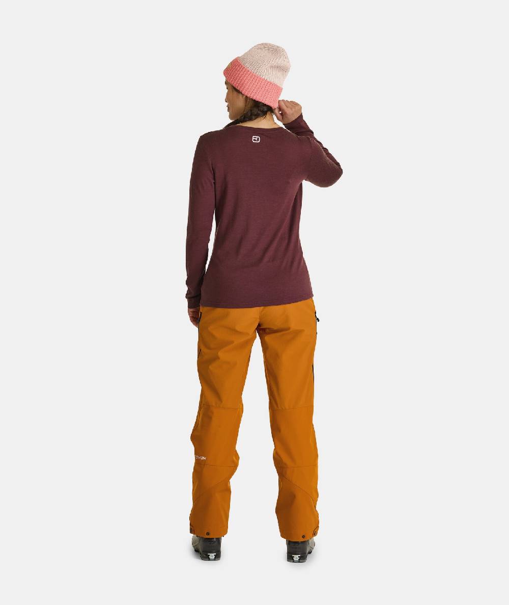Ortovox 185 MERINO BRAND OUTLINE LS Verkauf
